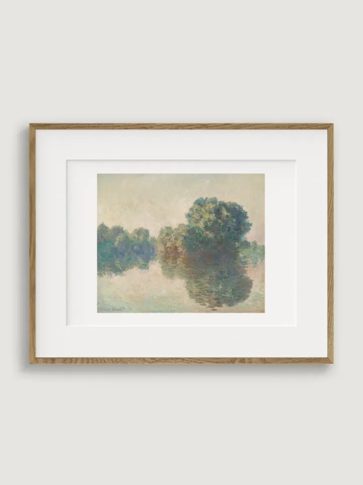 Seina v Giverny, Claude Monet, 1897